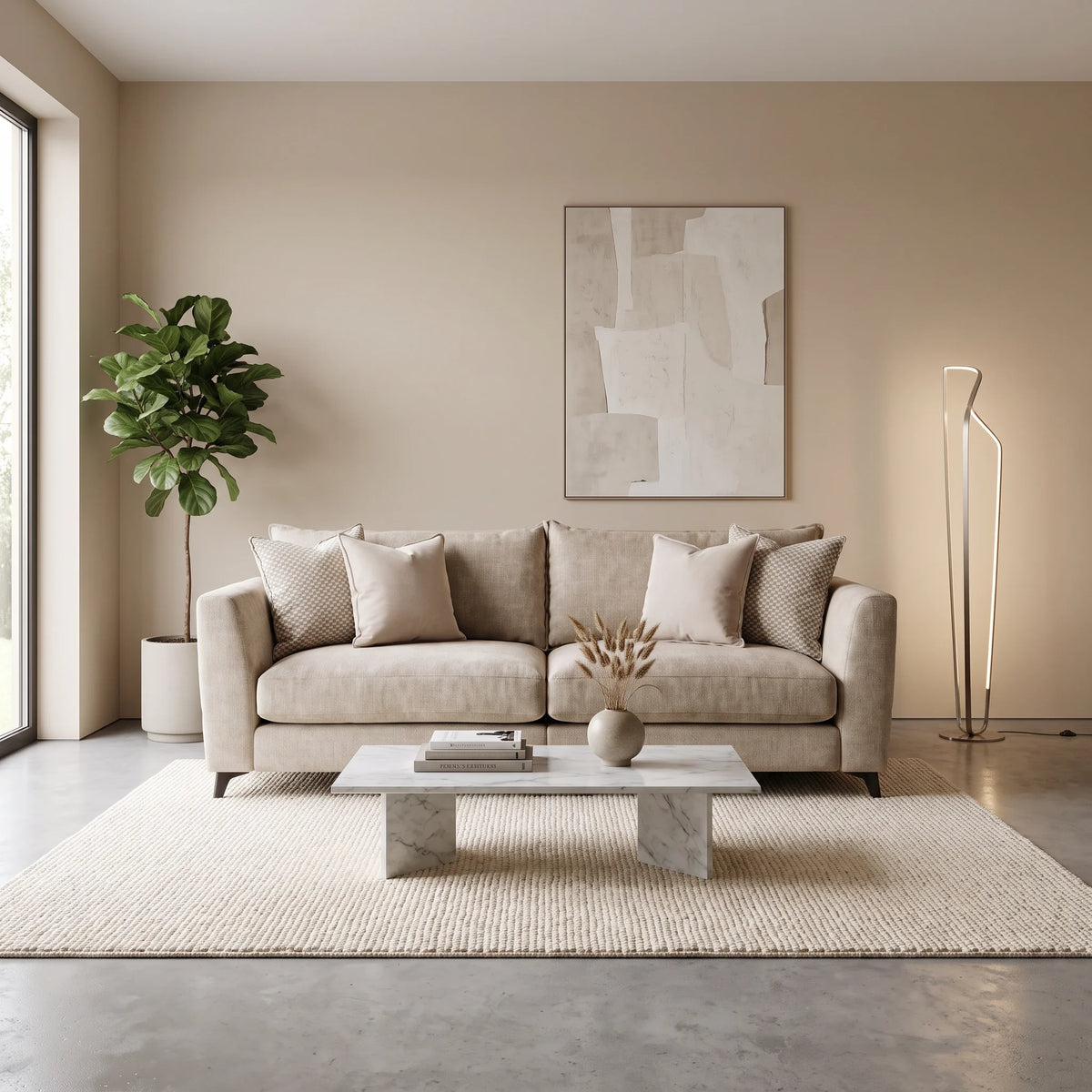 Active  -  Massimo 4 Seater Sofa (Special Order)  -  60486430