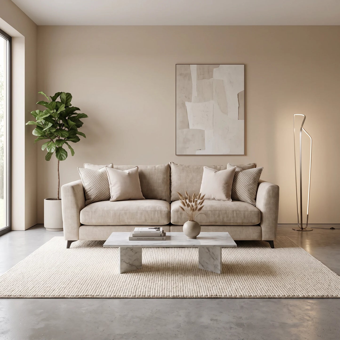 Active  -  Massimo 4 Seater Sofa (Special Order)  -  60486430