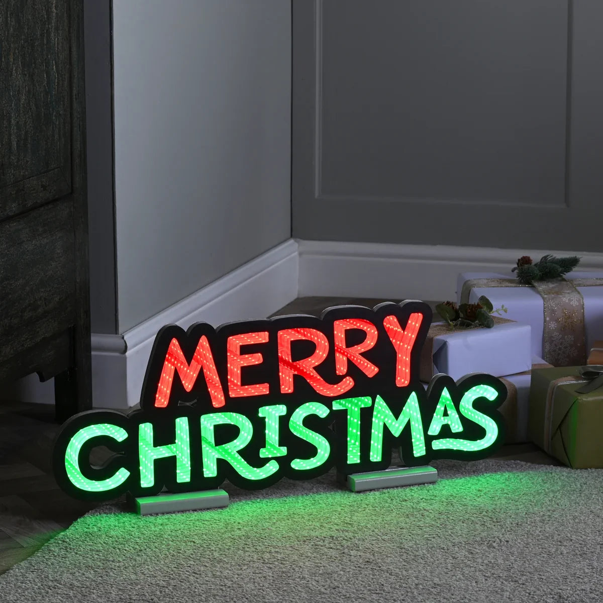 Christmas  -  Merry Christmas Infinity Mirror - 66cm  -  60487960