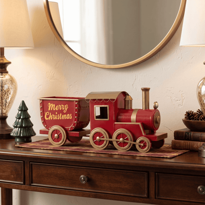 Christmas  -  Metal Train Display - 60cm  -  60486259