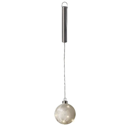  -  Micro Frosted LED Ball - 10cm  -  60008540