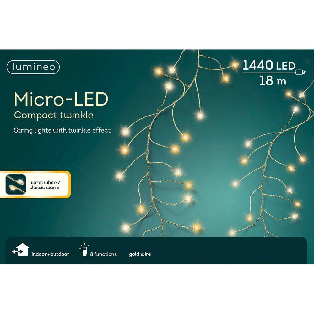  Micro LED Compact Twinkle Lights  -  60008531