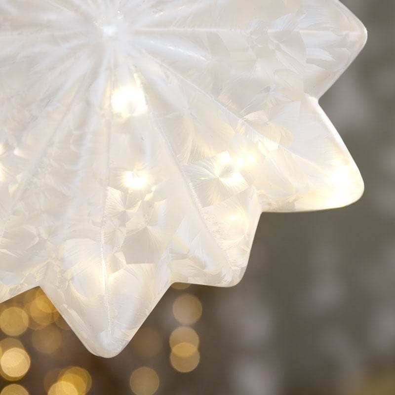 Christmas  -  Micro LED Flower Decoration - 19cm  -  60008538