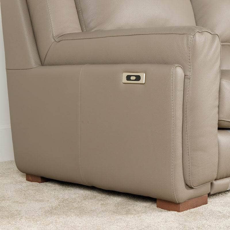 Furniture  -  Monza 2.5 Seater Sofa - Brown  -  60010290