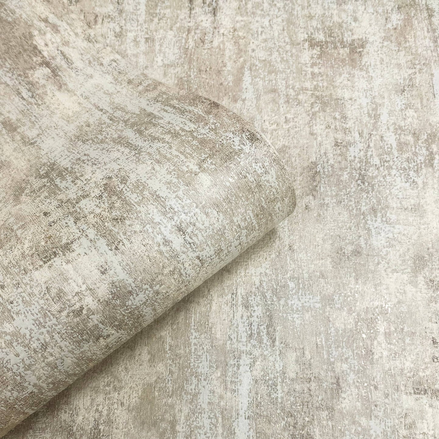 Wallpaper  -  Muriva Phelan Textured Beige Wallpaper - 209105  -  60485289