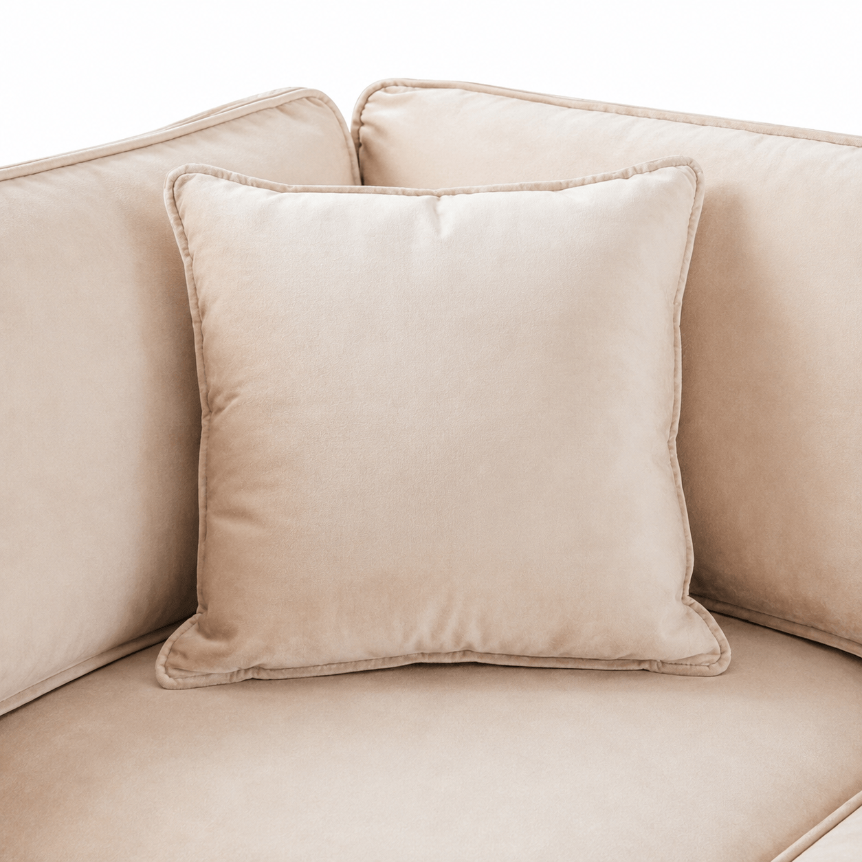 Furniture  -  Nahla Corner Sofa - Cream  -  60486604