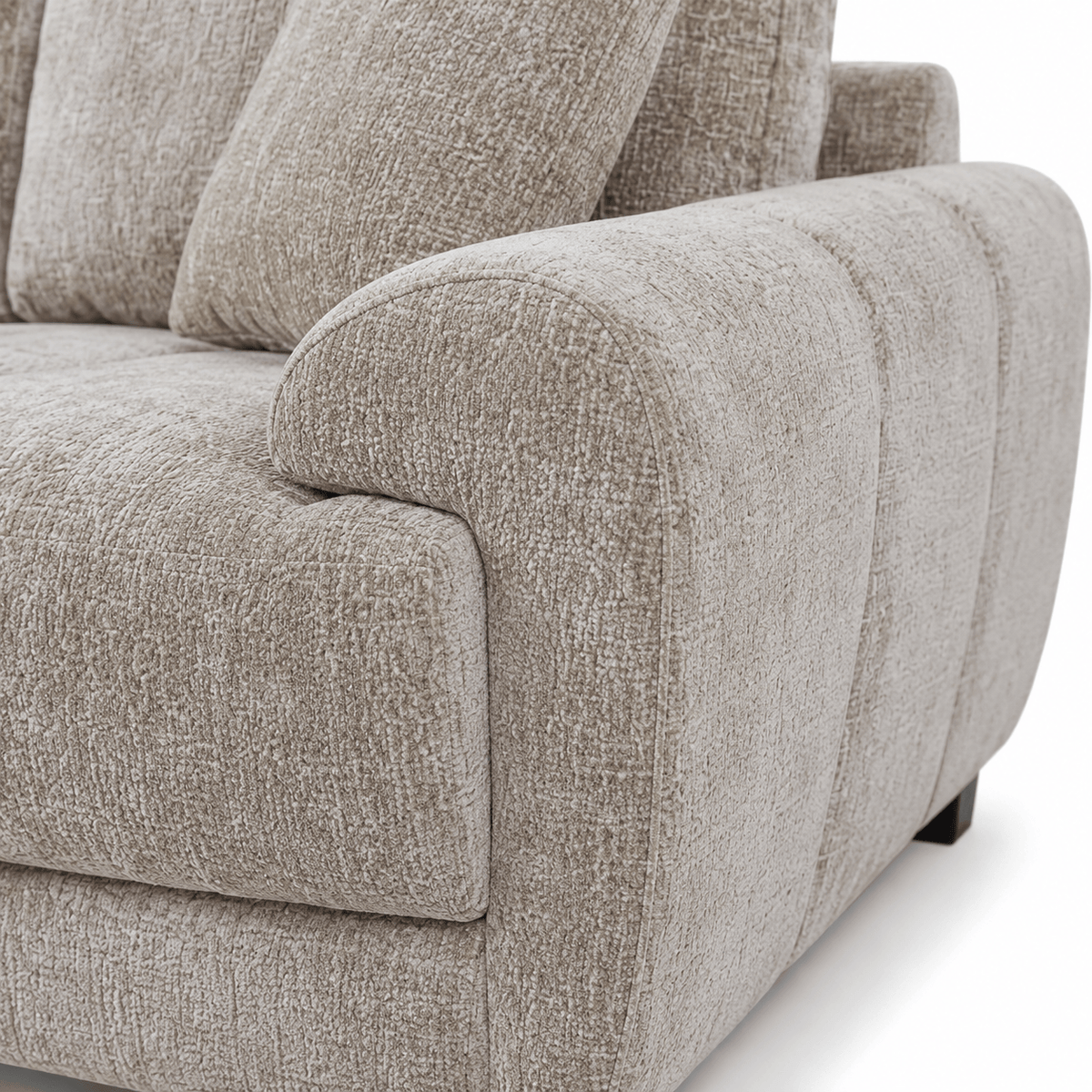 Furniture  -  Nellie LHF Chaise Sofa - Light Brown  -  60486611