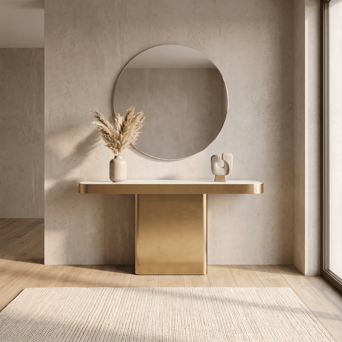 Furniture  -  Nicci Console Table - Gold  -  60487298