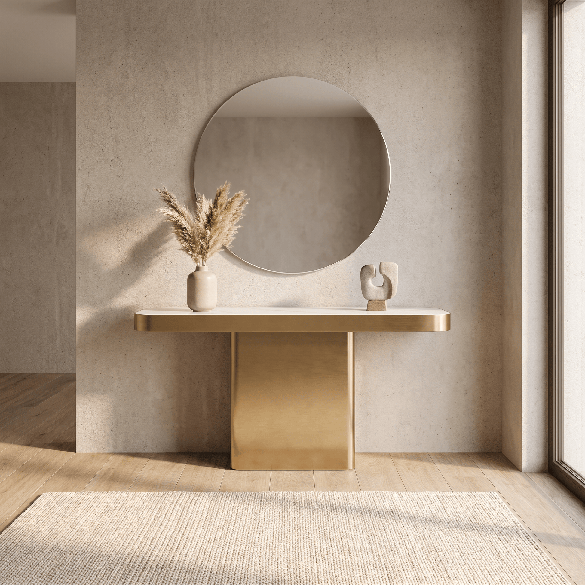 Furniture  -  Nicci Console Table - Gold  -  60487298