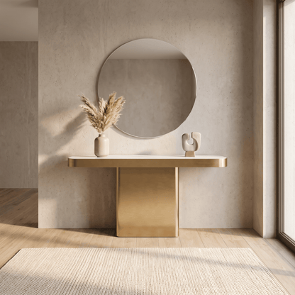 Furniture  -  Nicci Console Table - Gold  -  60487298