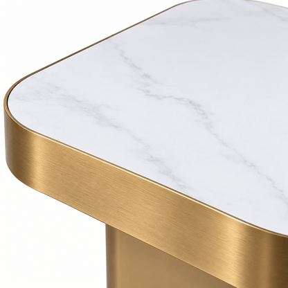 Furniture  -  Nicci Lamp Table - Gold  -  60487299