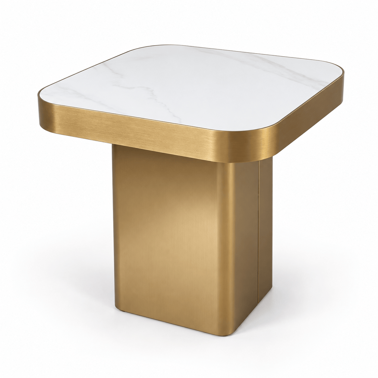 Furniture  -  Nicci Lamp Table - Gold  -  60487299