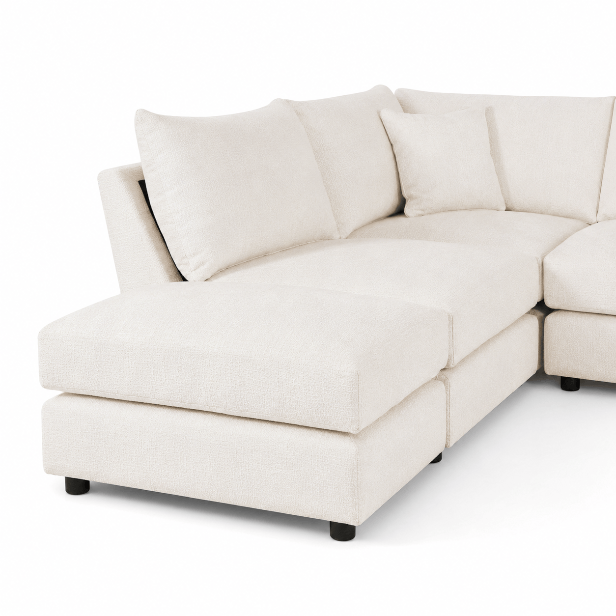 Furniture  -  Ori U-Shape Sofa - Cream  -  60486603