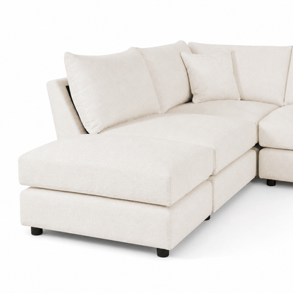 Furniture  -  Ori U-Shape Sofa - Cream  -  60486603