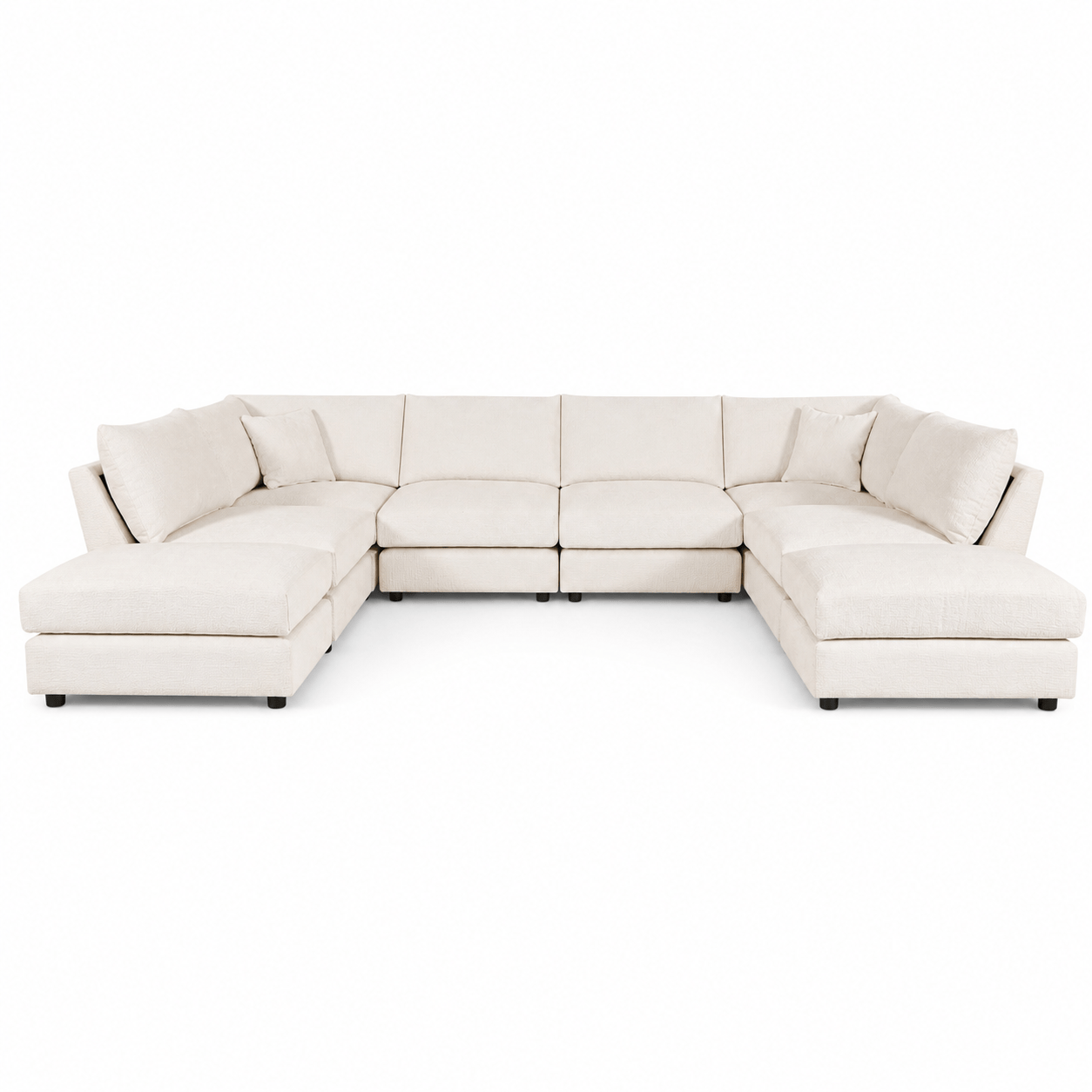 Furniture  -  Ori U-Shape Sofa - Cream  -  60486603