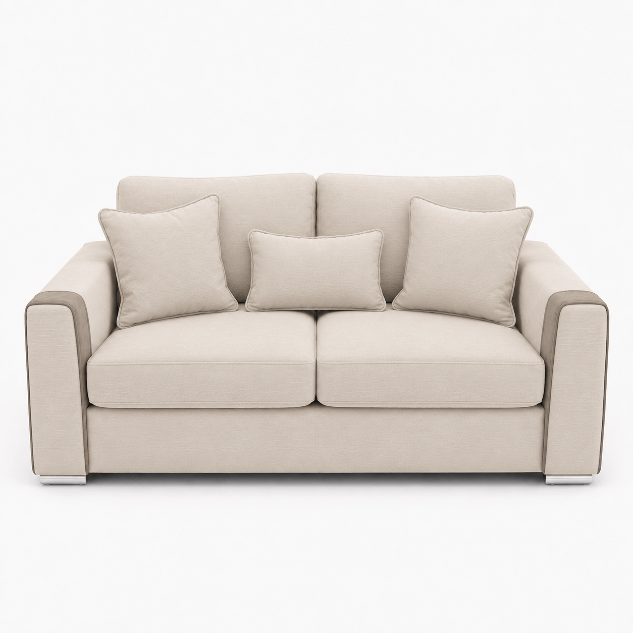 Furniture  -  Outlet Lyra 2 Seater Sofa - Cream  -  60486594