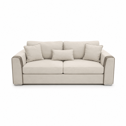 Furniture  -  Outlet Lyra 3 Seater Sofa - Cream  -  60486593