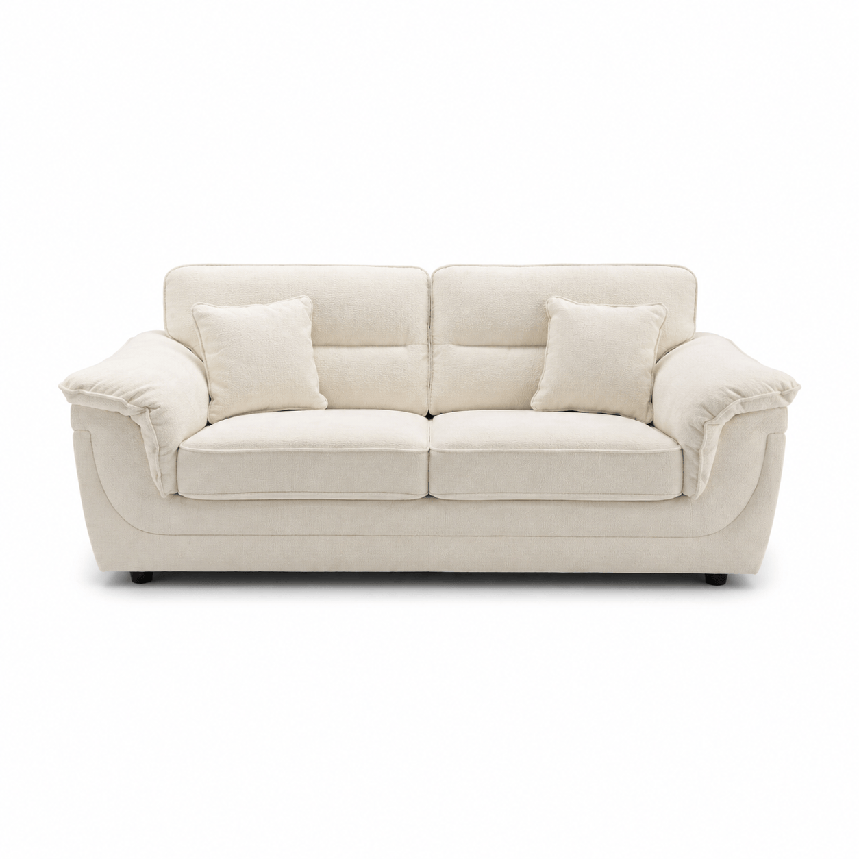 Furniture  -  Outlet Nora 3 Seater Sofa - Cream  -  60486582