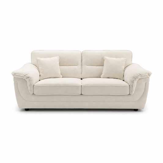 Furniture  -  Outlet Nora 3 Seater Sofa - Cream  -  60486582