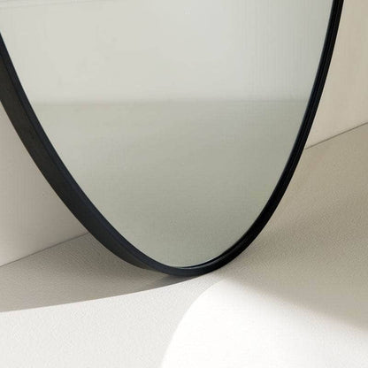  -  Oval Wall Mirror - Black  -  60008280