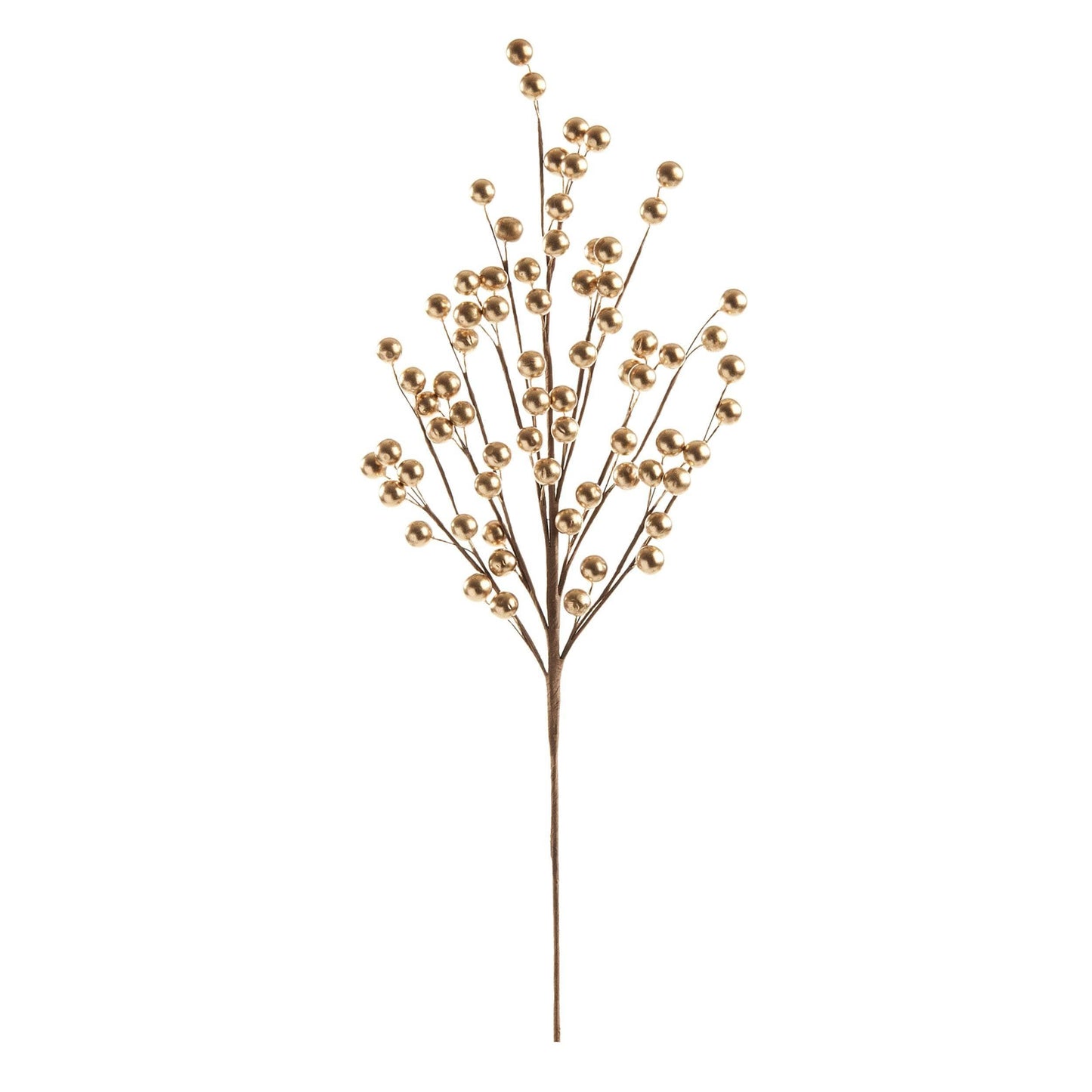 Christmas  -  Gold Berry Spray - 56cm  -  60000841
