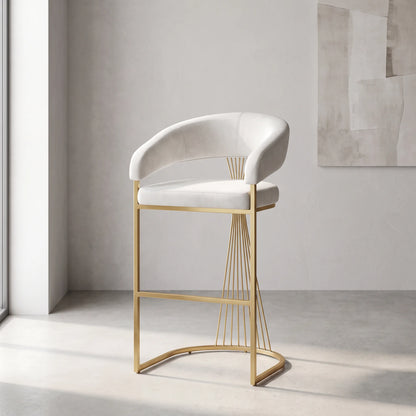 Furniture  -  Penny Barstool - Gold  -  60487307