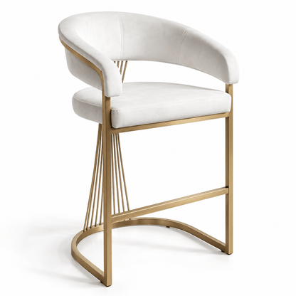 Furniture  -  Penny Barstool - Gold  -  60487307