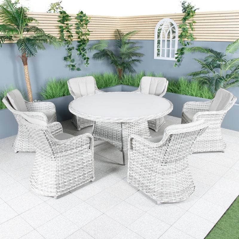 Gardening -  Petronas 6 Chair Garden Dining Set  -  60009271