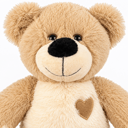 Christmas  -  Plush Bear with Heart - 20cm  -  60486114