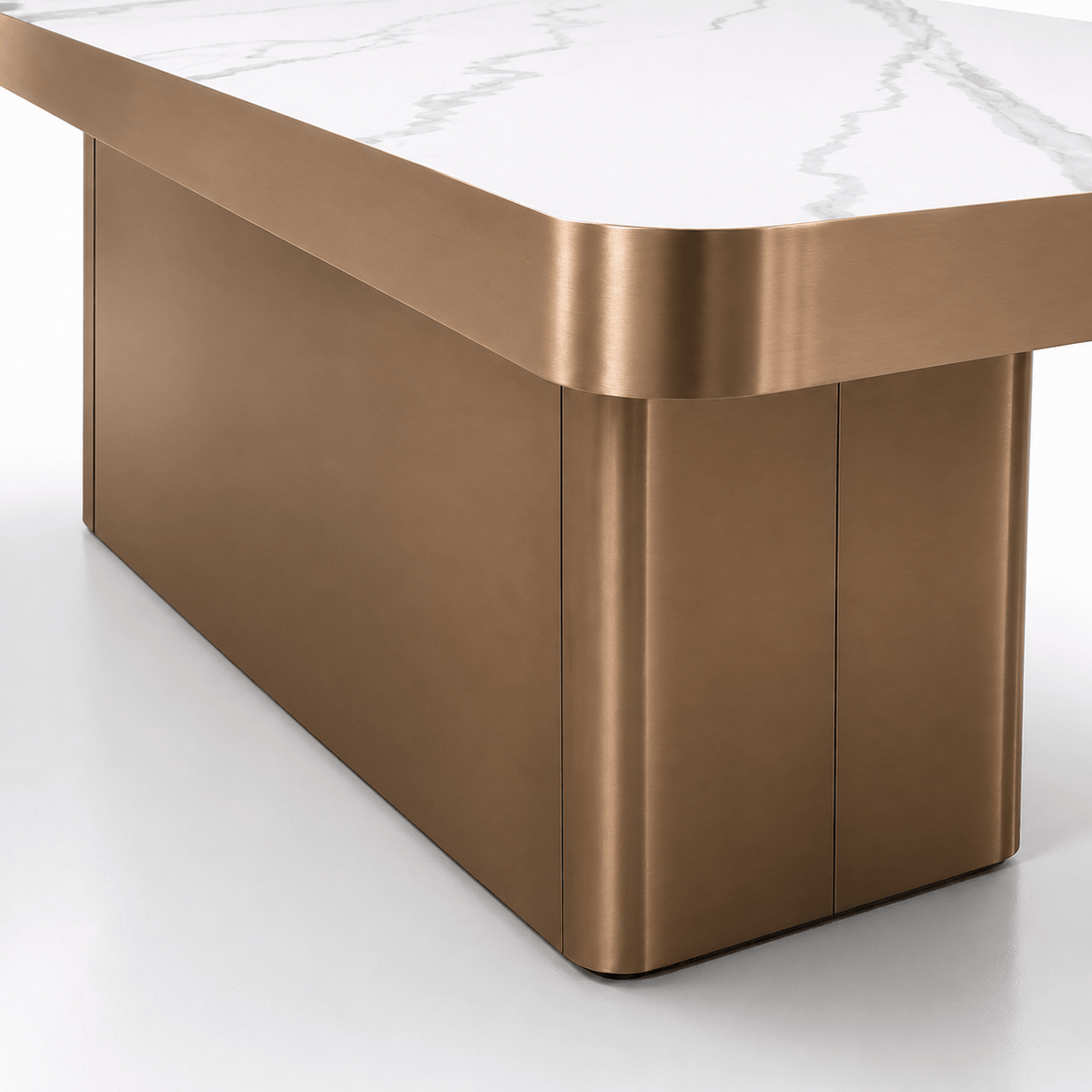 Furniture  -  Poppy Dining Table - Bronze  -  60487300