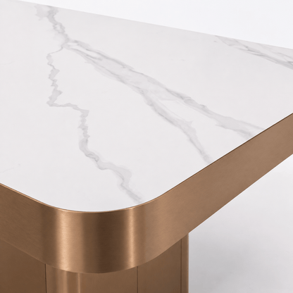 Furniture  -  Poppy Dining Table - Bronze  -  60487300
