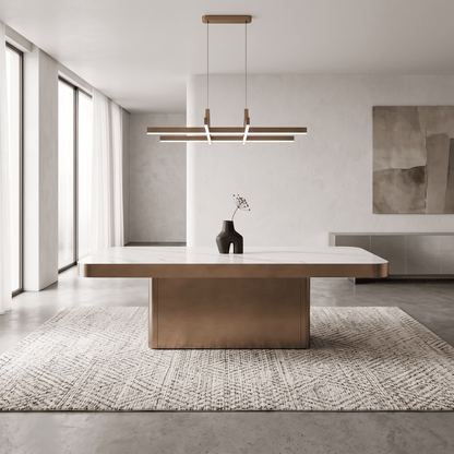 Furniture  -  Poppy Dining Table - Bronze  -  60487300