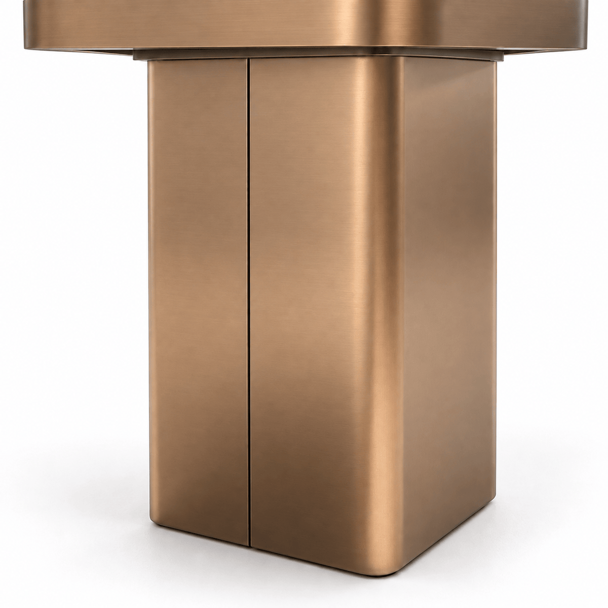 Poppy Lamp Table - Bronze