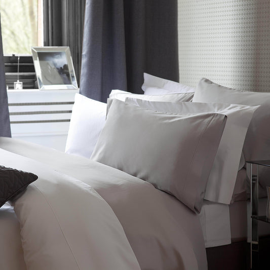 Homeware  -  Premium Blend 500 Count Duvet Cover - Platinum  - 