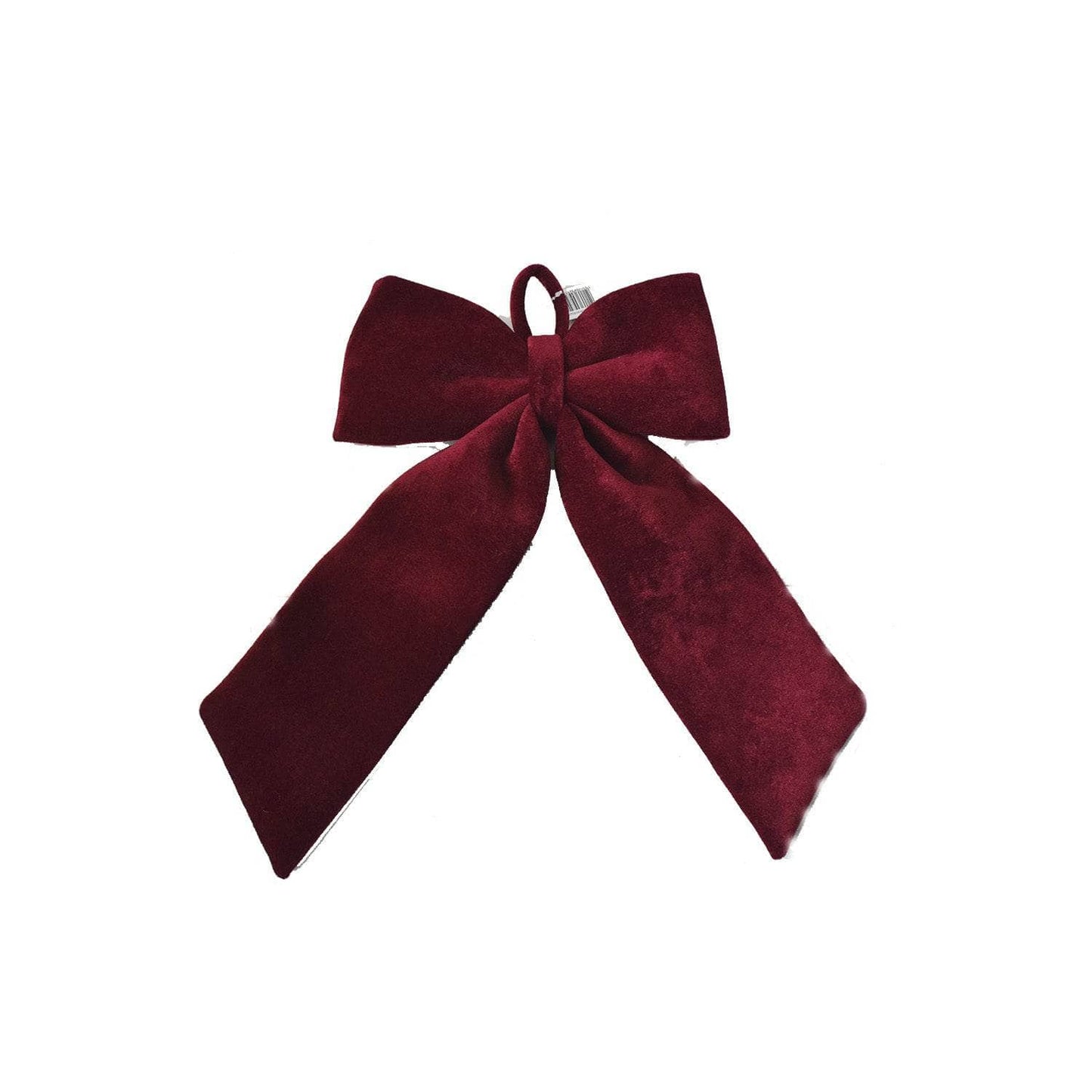 Christmas  -  Burgundy Velvet Bow - 50 x 60cm  -  60484055