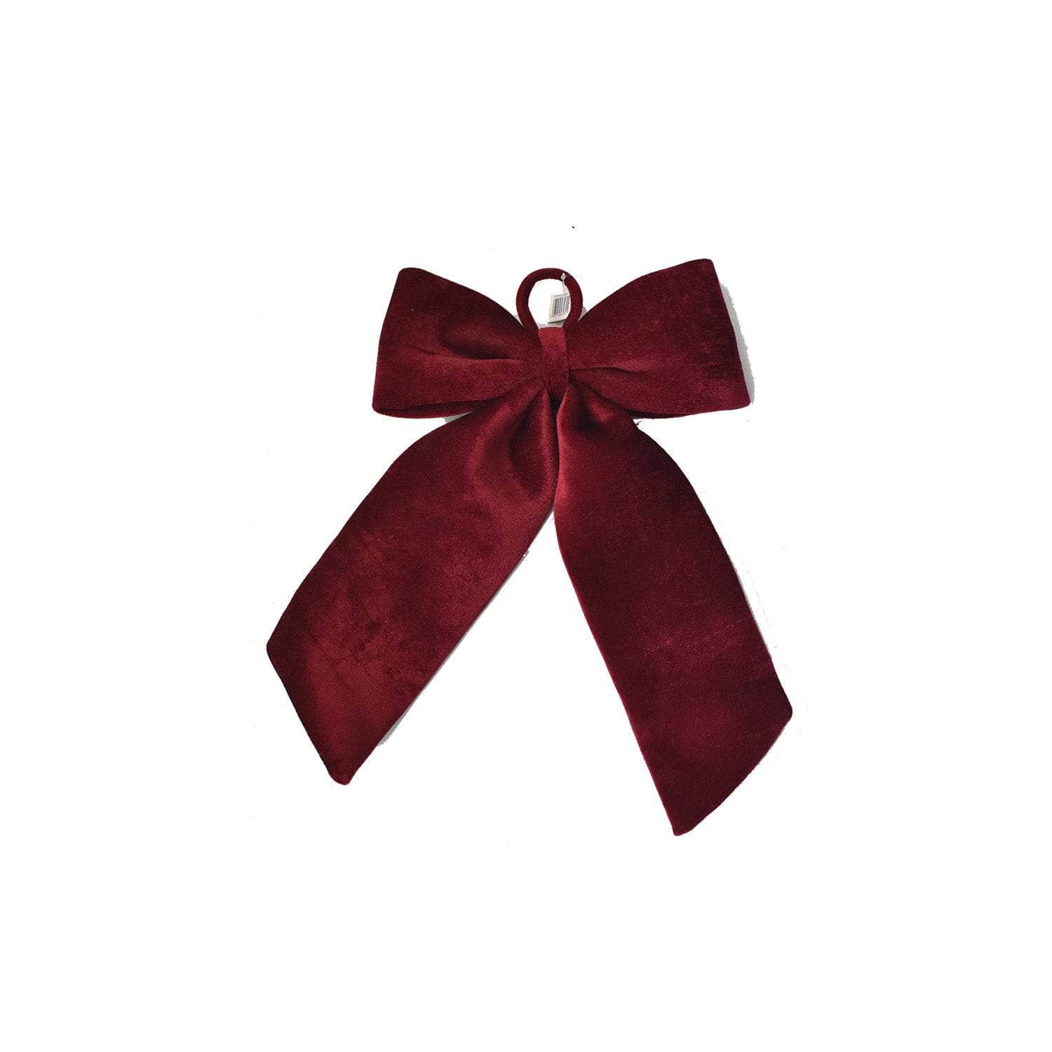 Christmas  -  Burgundy Velvet Bow - 30 x 50cm  -  60484056