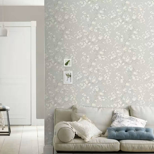 Wallpaper  -  Rasch Country Charme Grey Wallpaper - 456752  -  60486537