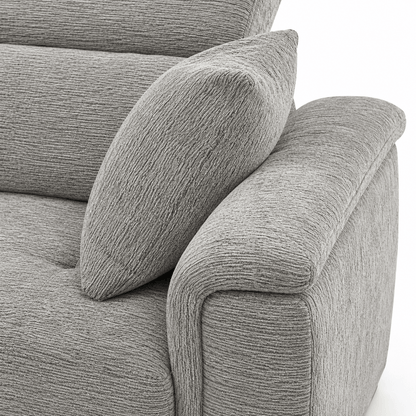 Furniture  -  Raya LHF Chaise Sofa Bed - Grey  -  60486613
