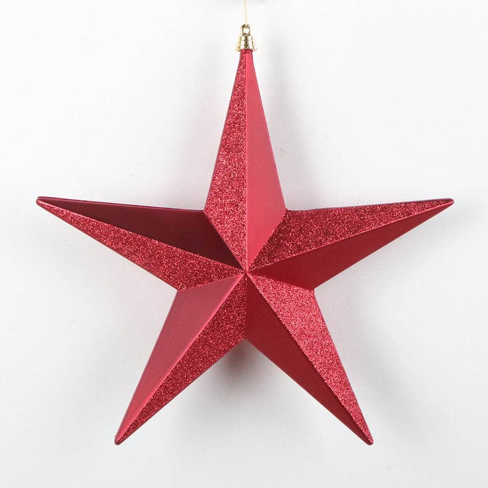 Red Star Christmas Decoration - 12"-  60006806