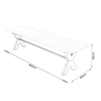 Furniture  -  Regency Bench  -  60013601