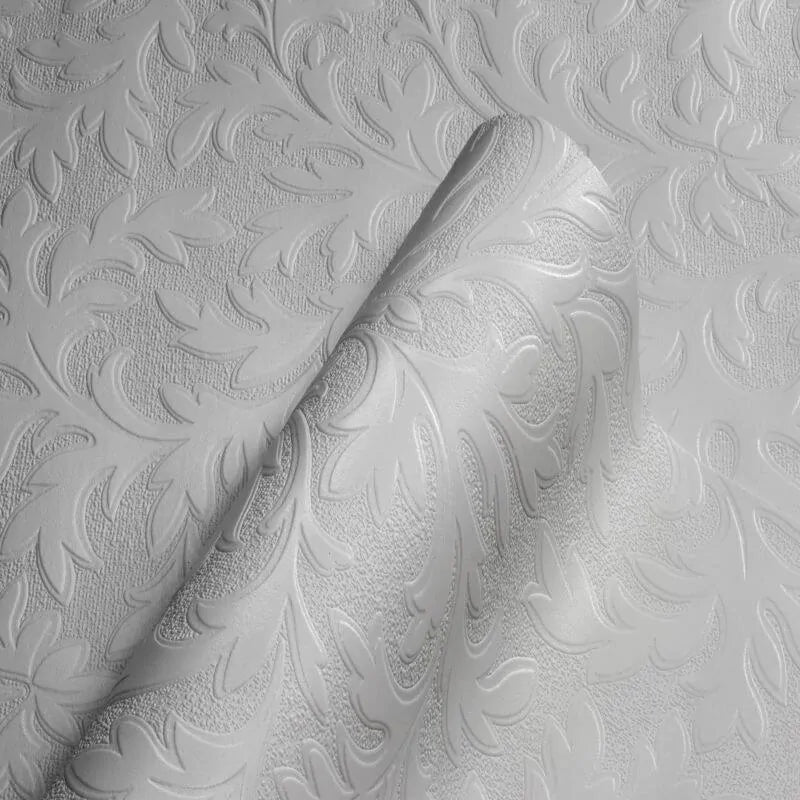 Wallpaper  -  Retford Anaglypta Textured Vinyl High Leaf Wallpaper - RD80026  -  60487256