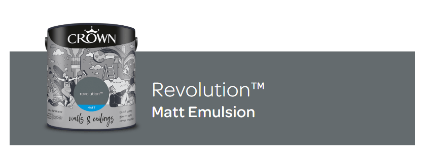 paint  -  Crown Matt Revolution 40ml  -  60004174