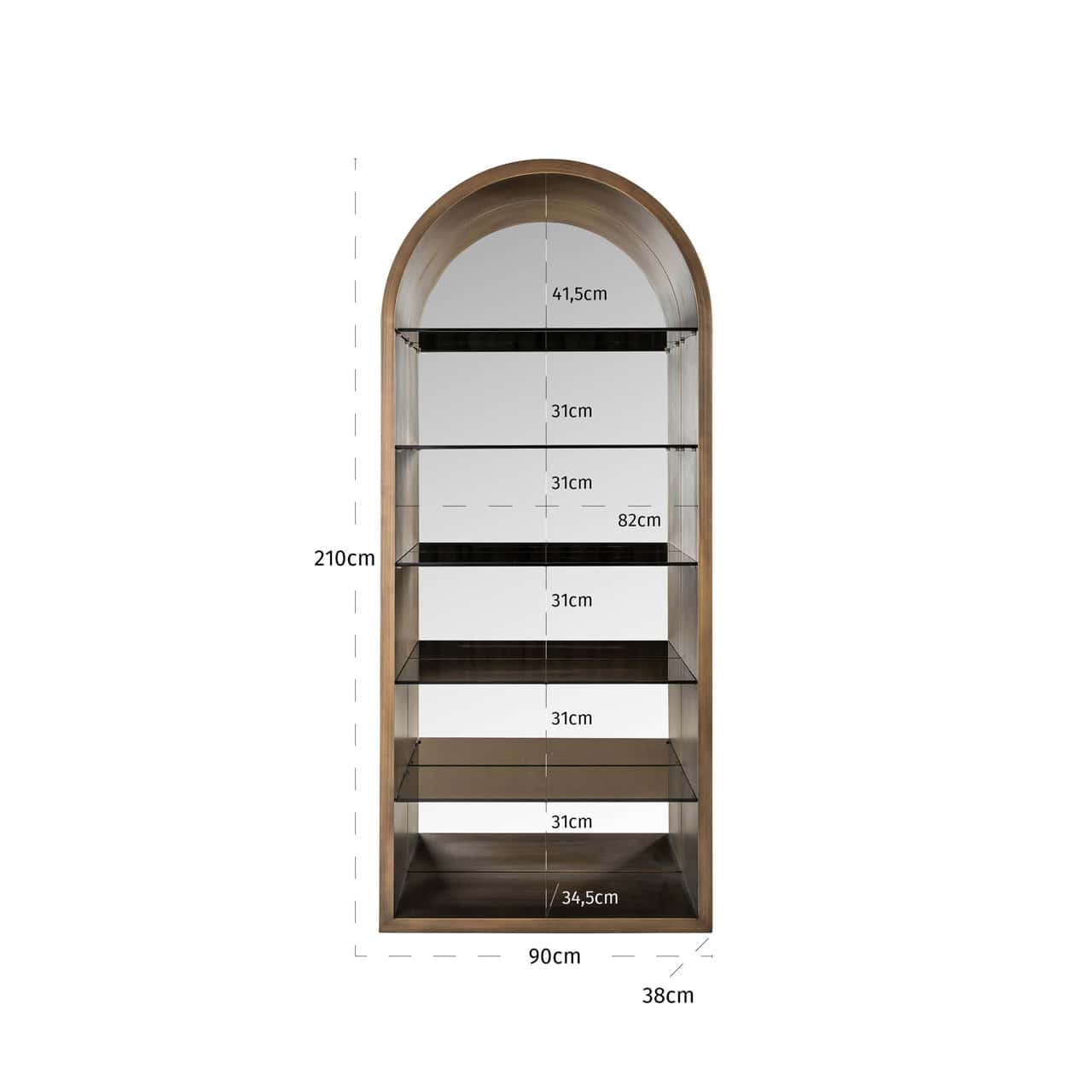 Furniture  -  Richmond Bowic Display Cabinet (Special Order)  -  60487284