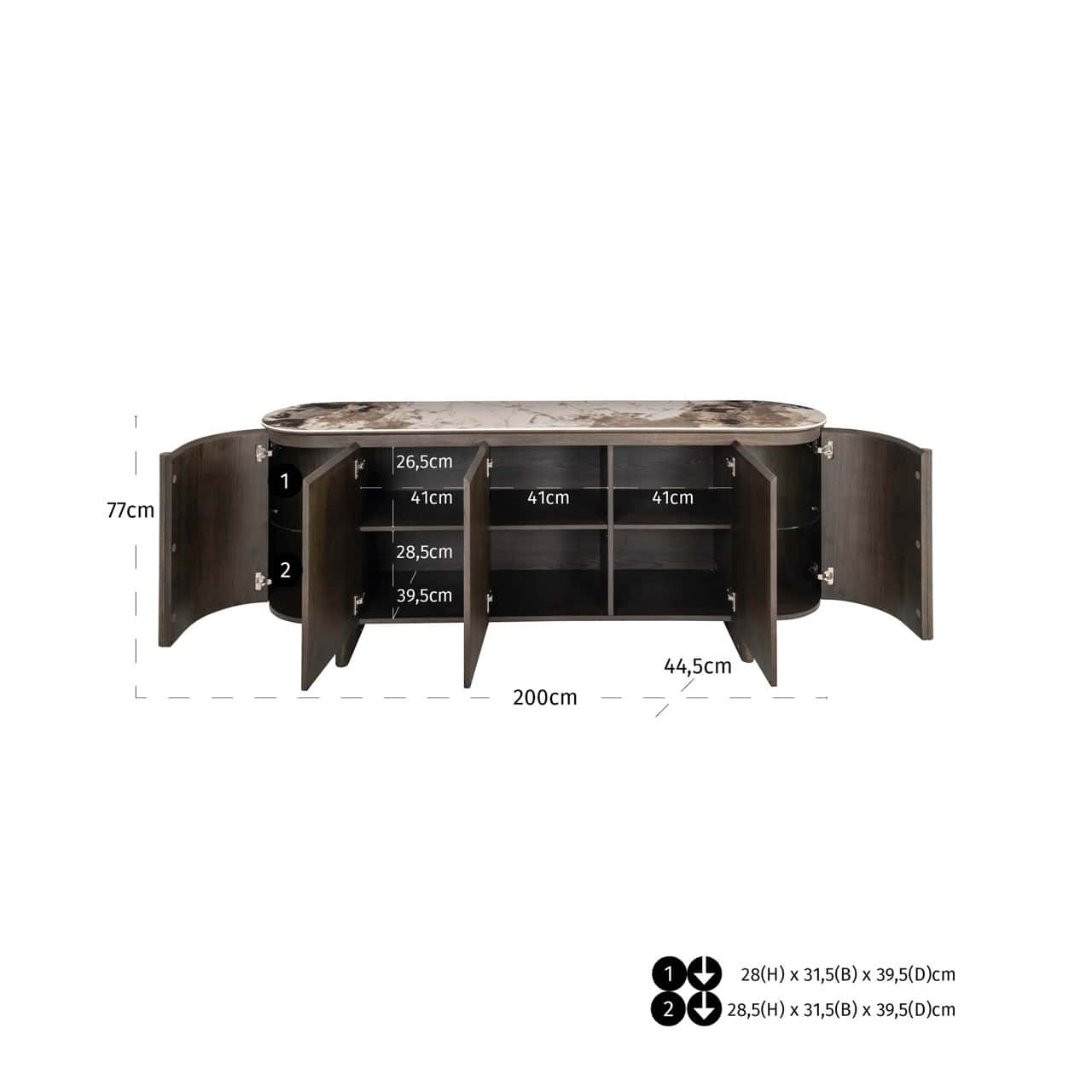 Furniture  -  Richmond Langford Sideboard (Special Order)  -  60487281