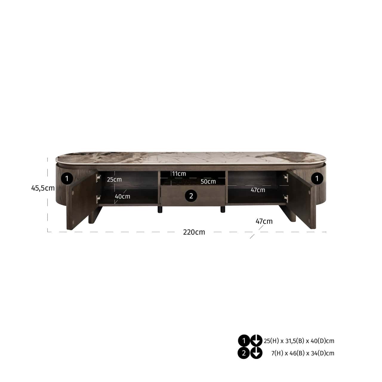 Furniture  -  Richmond Langford TV Unit (Special Order)  -  60487279