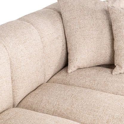 Furniture  -  Richmond Novaro RHF Chaise - Cream Tweed (Special Order)  -  60487277