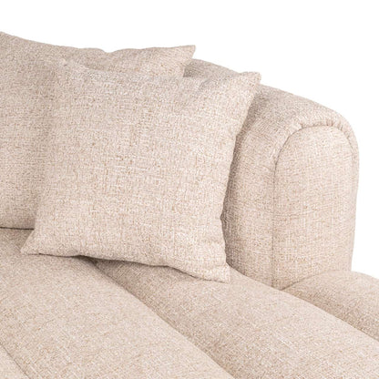 Furniture  -  Richmond Novaro RHF Chaise - Cream Tweed (Special Order)  -  60487277