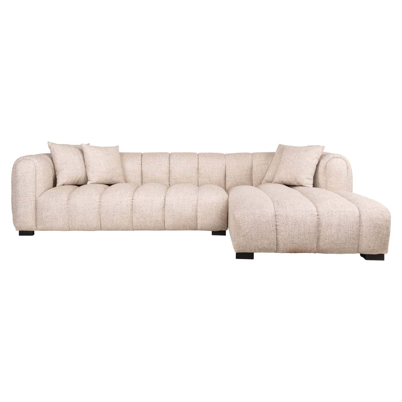 Furniture  -  Richmond Novaro RHF Chaise - Cream Tweed (Special Order)  -  60487277