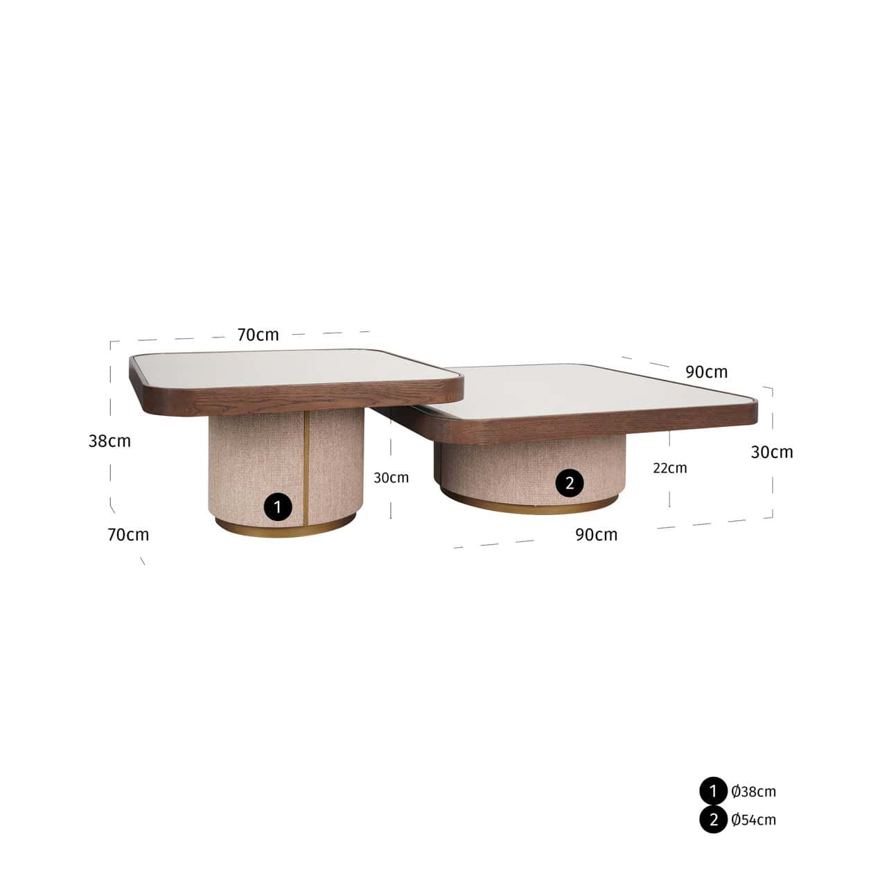Active  -  Richmond Willox Coffee Table Set  -  60487687