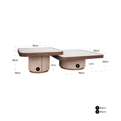 Active  -  Richmond Willox Coffee Table Set  -  60487687